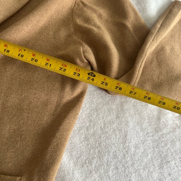J. Crew $148 Cecile sweater blazer size XL heather khaki - Picture 8 of 13